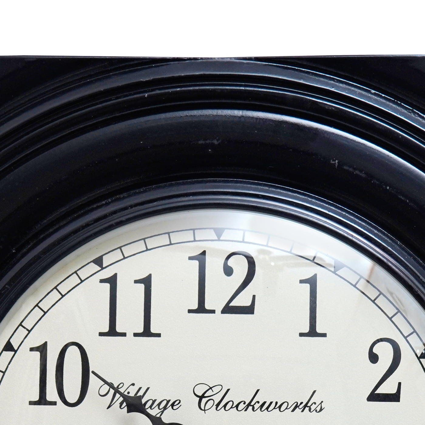 Handcrafted Square Analog Wooden Clock - 18*18 Inch Beauty with a 12 Inch Dial in Rich Black Hue! Handcrafted Square Analog Wooden Clock - 18*18 Inch Beauty with a 12 Inch Dial in Rich Black Hue!