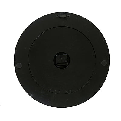 Hand Painted Round Analog Wooden Clock1 (18*18 Inch, 12 Inch Dial) Hand Painted Round Analog Wooden Clock1 (18*18 Inch, 12 Inch Dial)