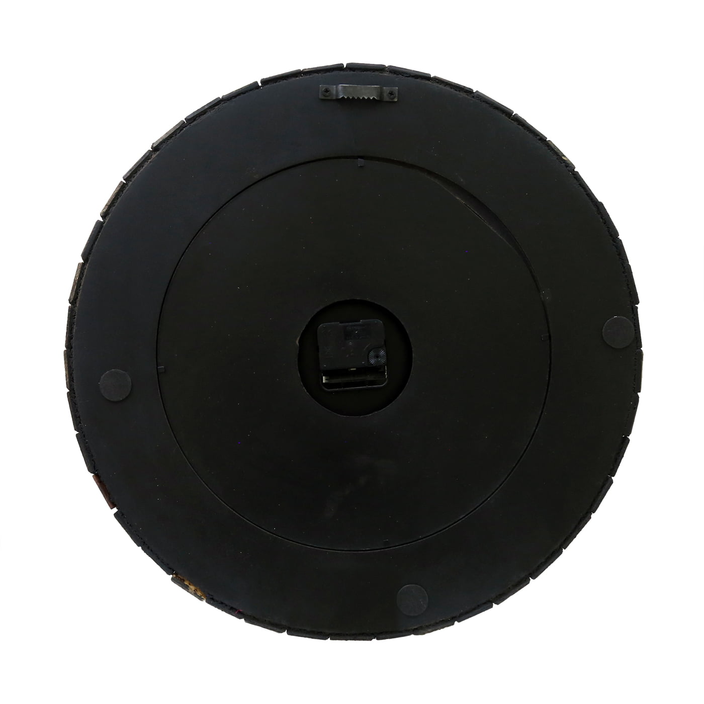 Unique Handcrafted Wooden Clock - 18 Inch Round Analog Design with 12 Inch Dial Unique Handcrafted Wooden Clock - 18 Inch Round Analog Design with 12 Inch Dial