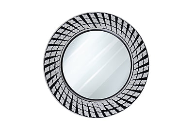 Reflecting Opulence: Discover the Beauty of Royal Craft Palace 18-Inch Marble-Finish Mirror